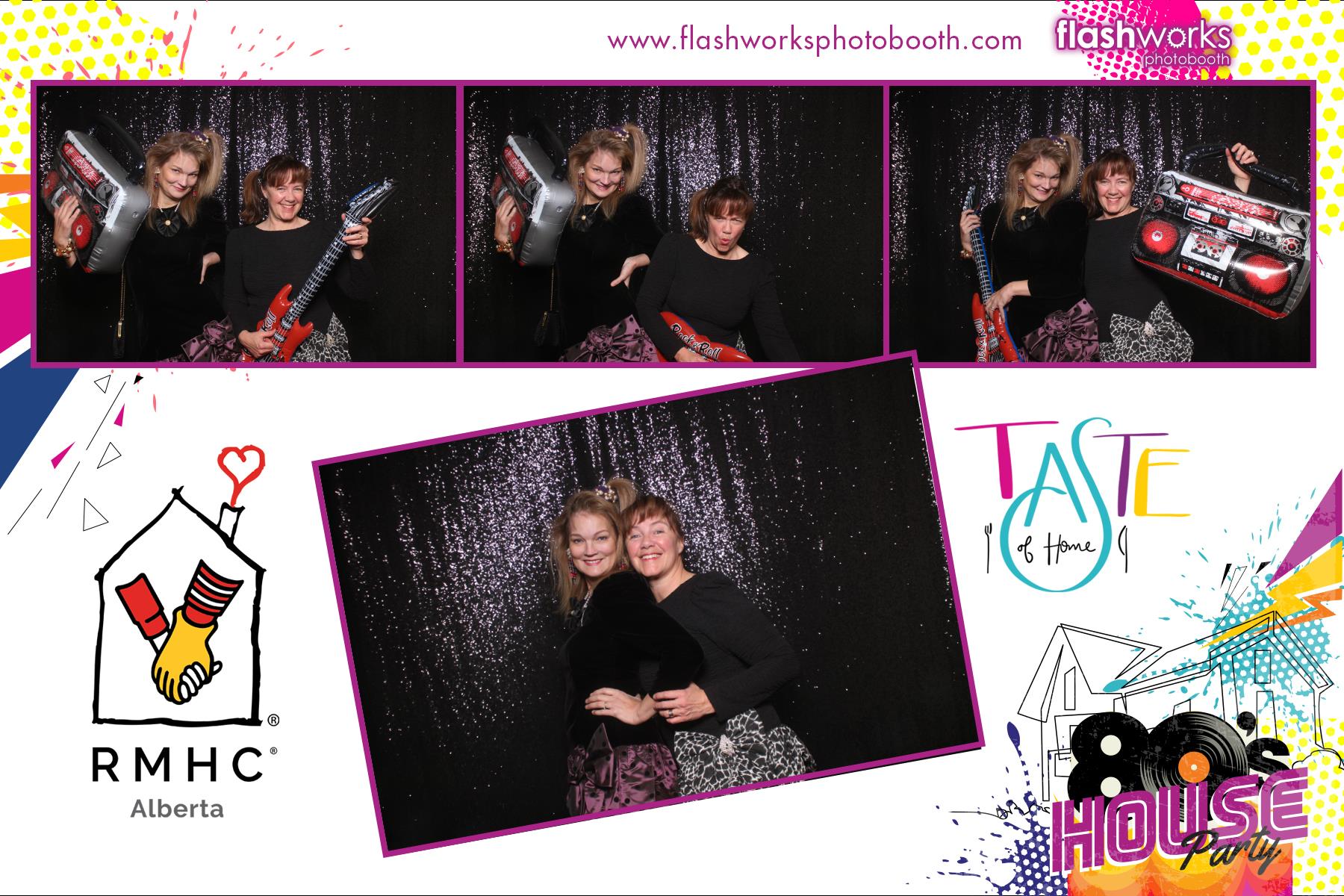 RMHC Alberta - Taste of Home Gala - 80s House Party | View more photos from the event at gallery.flashworksphotobooth.com/u/FlashworksPhotoboothInc/RMHC-Alberta-Taste-of-Home-Gala-80s-House-Party